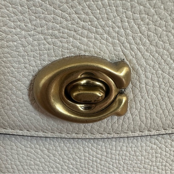 COACH Cassie 19 Chalk/Gold - Picture 13 of 13